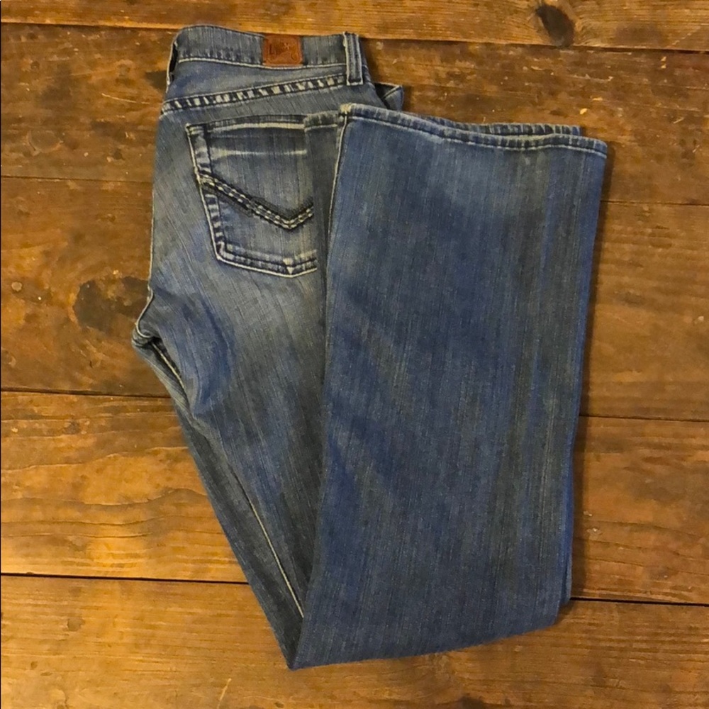 COPY - Lil Maggie Lucky Brand Short Inseam Flare Jeans